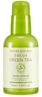 NATURE REPUBLIC Fresh Green Tea Seed Serum Сыворотка для лица с экстрактом зеленого чая, 50 мл