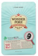 ETUDE HOUSE Wonder Pore Black Mask Sheet Очищающая черная маска для проблемной кожи, 21 мл