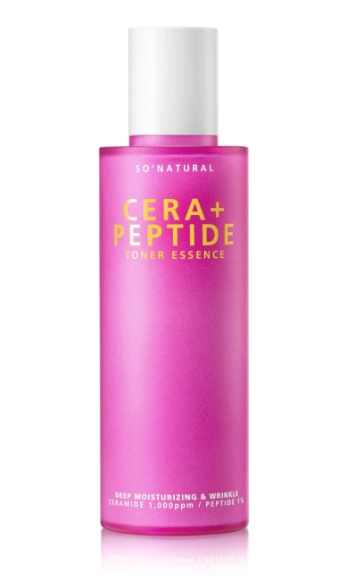 So Natural Пептидный тонер для зрелой кожи Cera+ Peptide Toner Essence, 120 мл So Natural Пептидный тонер для зрелой кожи Cera+ Peptide Toner Essence, 120 мл