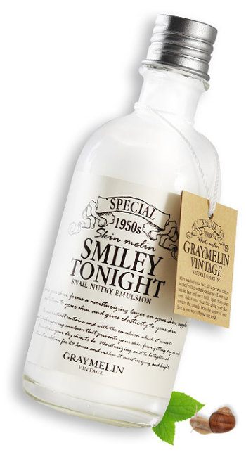 Graymelin Smiley Tonight Snail Nutry Emulsion Питательная эмульсия с экстрактом слизи улитки, 130 мл