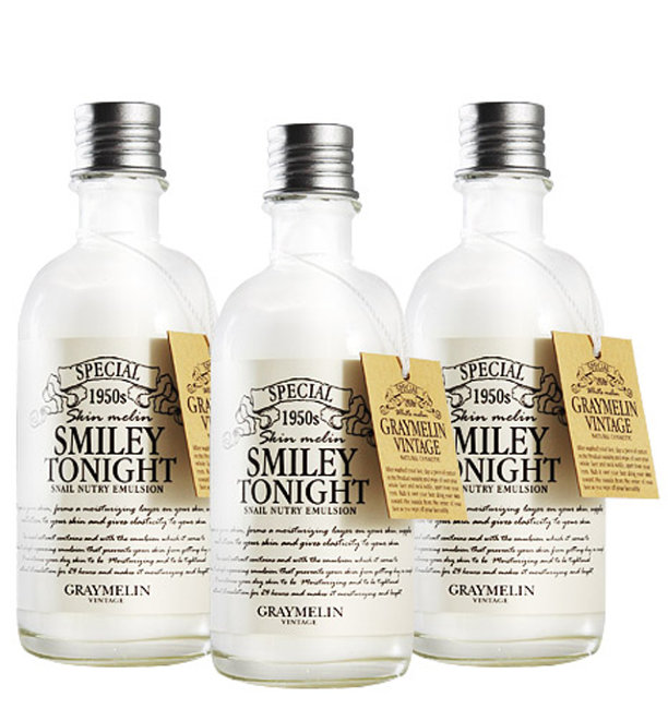 Graymelin Smiley Tonight Snail Nutry Emulsion Питательная эмульсия с экстрактом слизи улитки, 130 мл