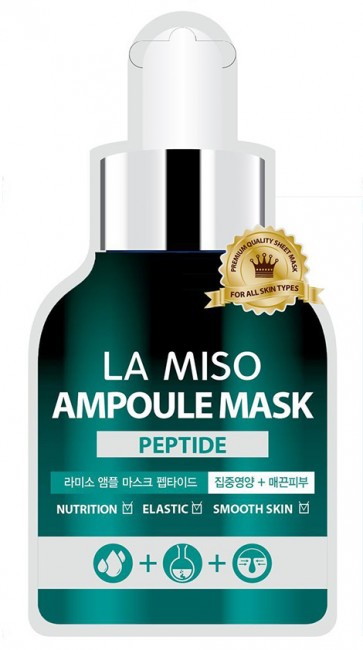LA MISO Ampoule mask Peptide Маска ампульная с пептидами, 25 г LA MISO Ampoule mask Peptide Маска ампульная с пептидами, 25 г