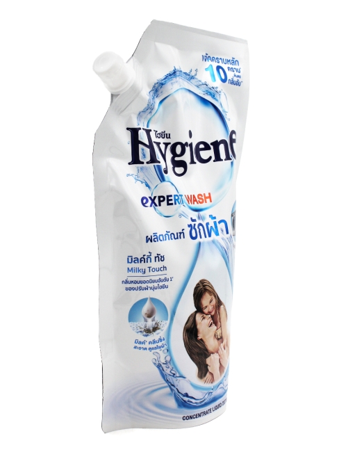 Hygiene Гель концентрат для стирки парфюмированный Молочное прикосновение Milky Touch, 600 мл Hygiene Гель концентрат для стирки парфюмированный Молочное прикосновение Milky Touch, 600 мл