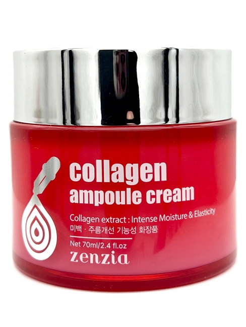 Zenzia Крем для лица ампульный с коллагеном Collagen Ampoule Cream, 70 мл Zenzia Крем для лица ампульный с коллагеном Collagen Ampoule Cream, 70 мл