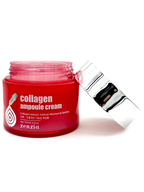 Zenzia Крем для лица ампульный с коллагеном Collagen Ampoule Cream, 70 мл Zenzia Крем для лица ампульный с коллагеном Collagen Ampoule Cream, 70 мл