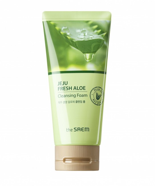 The Saem Пенка для умывания Jeju Fresh Aloe Cleansing Foam, 150 г The Saem Пенка для умывания Jeju Fresh Aloe Cleansing Foam, 150 г