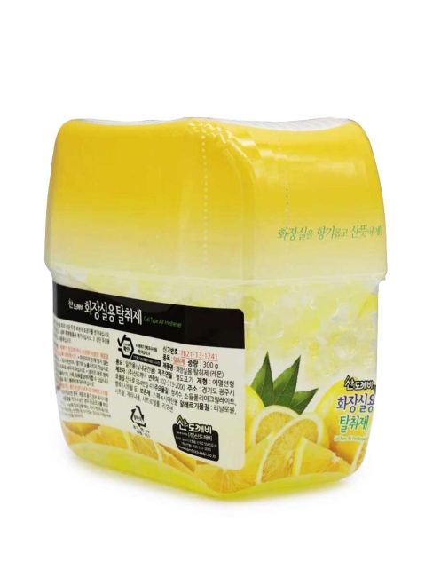 Sandokkaebi Гелевый освежитель воздуха для туалета Лимон, 300 г Sandokkaebi Гелевый освежитель воздуха для туалета Лимон, 300 г