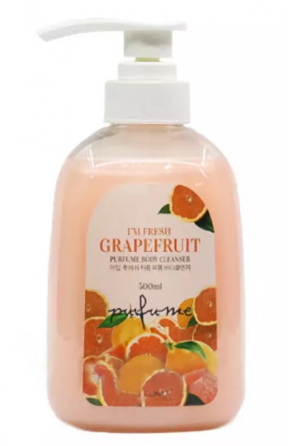 3W Clinic I'm Fresh Grapefruit Purfume Body Cleanser Гель для душа Грейпфрут, 500 мл 3W Clinic I'm Fresh Grapefruit Purfume Body Cleanser Гель для душа Грейпфрут, 500 мл