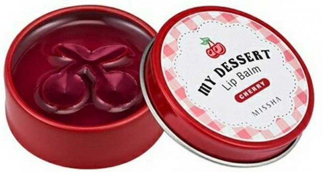 MISSHA My Dessert Lip Balm Cherry Вишневый бальзам для губ, 15 г MISSHA My Dessert Lip Balm Cherry Вишневый бальзам для губ, 15 г