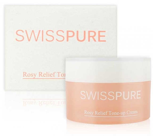 SWISSPURE Rosy Relief Tone-up Cream Крем улучшающий тон лица Vita, 30 мл SWISSPURE Rosy Relief Tone-up Cream Крем улучшающий тон лица Vita, 30 мл