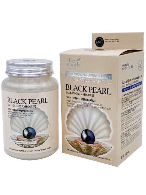 Eco Branch Сыворотка для лица с экстрактом черного жемчуга Black Pearl All-In-One Ampoule, 250 мл