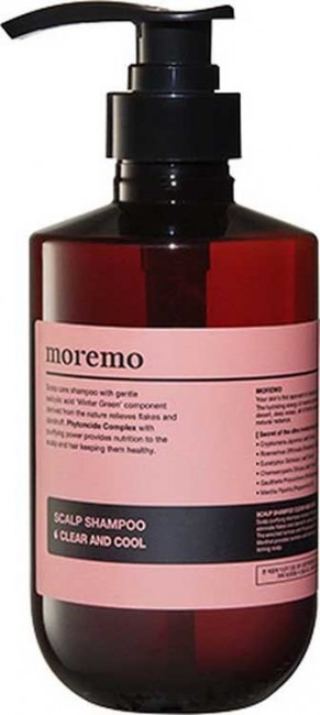 Moremo Scalp Shampoo Clear and Cool Шампунь для кожи головы очищающий и охлаждающий, 500 мл Moremo Scalp Shampoo Clear and Cool Шампунь для кожи головы очищающий и охлаждающий, 500 мл