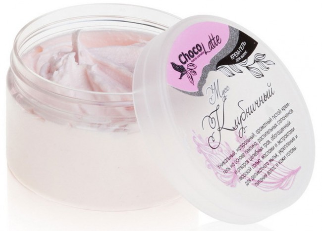 ChocoLatte Гель-крем для мытья волос Мусс Клубничный с соком клубники, 280 мл ChocoLatte Гель-крем для мытья волос Мусс Клубничный с соком клубники, 280 мл