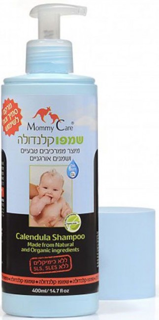 Mommy Care Шампунь с календулой органический, 400 мл