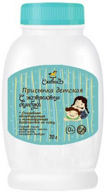 СпивакЪ Присыпка детская с экстрактом Бамбука, 70 г СпивакЪ Присыпка детская с экстрактом Бамбука, 70 г