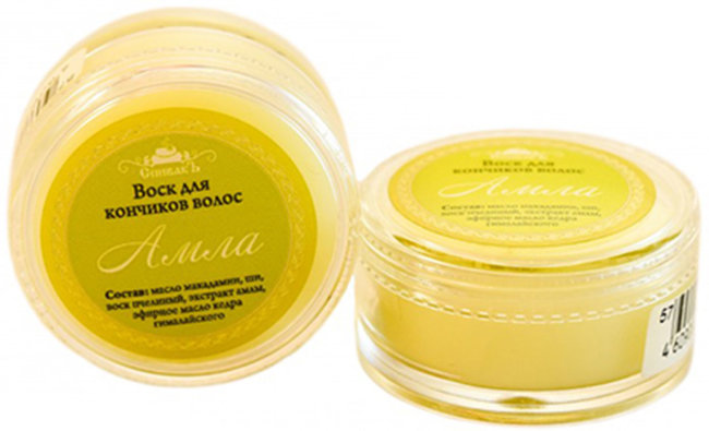 СпивакЪ Воск для кончиков волос Амла, 15 г СпивакЪ Воск для кончиков волос Амла, 15 г