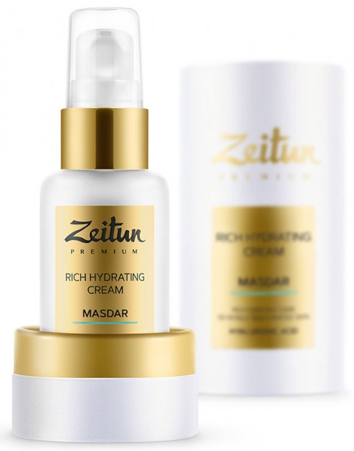 Zeitun Насыщенный увлажняющий крем Zeitun MASDAR для сильно обезвоженной кожи, 50 мл Zeitun Насыщенный увлажняющий крем Zeitun MASDAR для сильно обезвоженной кожи, 50 мл