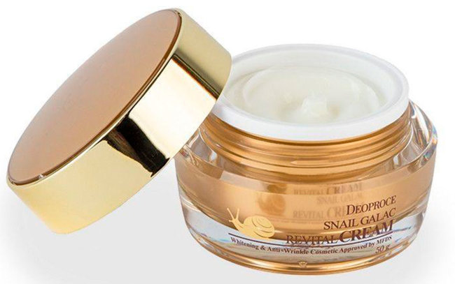 Deoproce Snail Galac Revital Cream Крем с улиточным муцином, 50 г Deoproce Snail Galac Revital Cream Крем с улиточным муцином, 50 г
