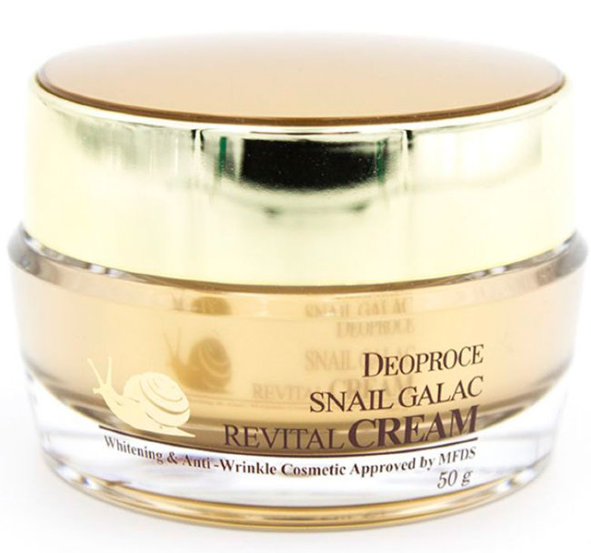 Deoproce Snail Galac Revital Cream Крем с улиточным муцином, 50 г Deoproce Snail Galac Revital Cream Крем с улиточным муцином, 50 г
