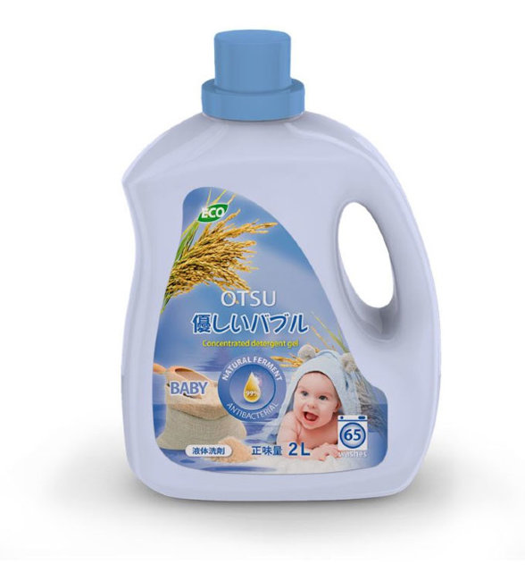 Otsu Гель концентрат для стирки детского белья с ароматом Свежесть, 2 л