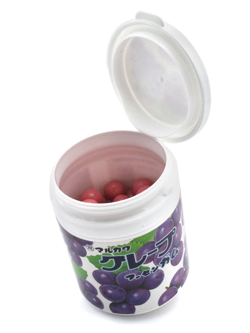 MARUKAWA Жевательная резинка Виноград (банка) Grape Bottle Gum, 130 гр MARUKAWA Жевательная резинка Виноград (банка) Grape Bottle Gum, 130 гр