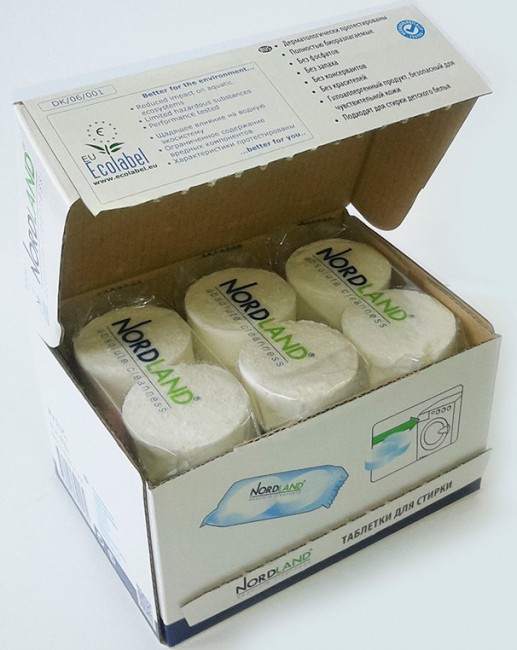 Nordland ECO Таблетки для стирки, 24 шт