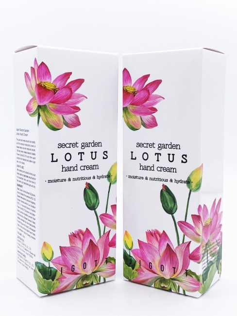 Jigott Комплект кремов для рук с экстрактом Лотоса Secret Garden Lotus Hand Cream, 2 шт * 100 мл Jigott Комплект кремов для рук с экстрактом Лотоса Secret Garden Lotus Hand Cream, 2 шт * 100 мл