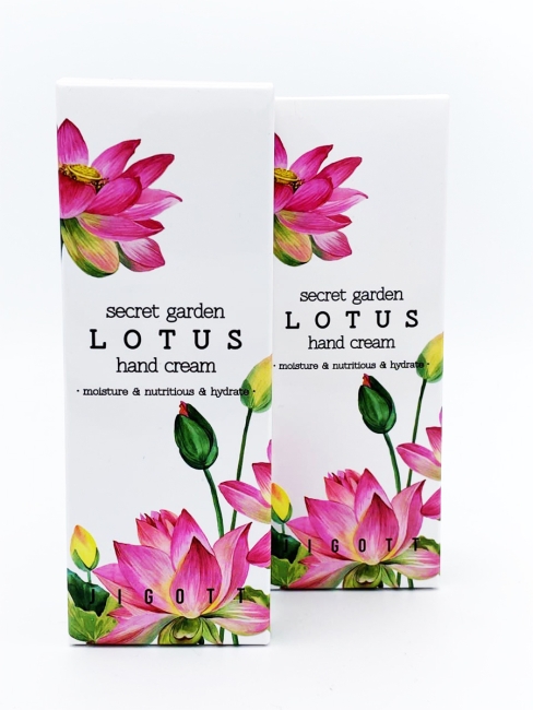Jigott Комплект кремов для рук с экстрактом Лотоса Secret Garden Lotus Hand Cream, 2 шт * 100 мл Jigott Комплект кремов для рук с экстрактом Лотоса Secret Garden Lotus Hand Cream, 2 шт * 100 мл