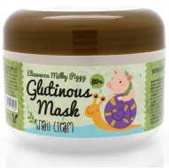 Elizavecca Milky Piggy Glutinous Mask 80% Snail Cream Крем-маска с муцином улитки, 100 г