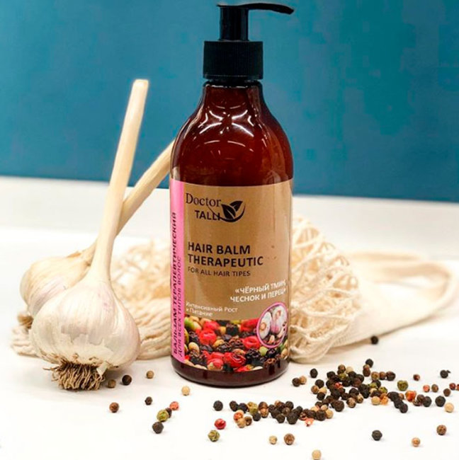 Doctor TALLI Hair Balm Therapeutic Бальзам терапевтический Черный тмин, Чеснок и Перец, 400 мл Doctor TALLI Hair Balm Therapeutic Бальзам терапевтический Черный тмин, Чеснок и Перец, 400 мл