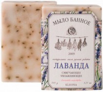 Kleona Мыло кусковое банное Лаванда, 145 г
