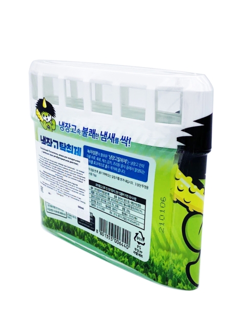 Sandokkaebi Поглотитель запаха для холодильника с зеленым чаем (антибактериальное действие), 200 г Sandokkaebi Поглотитель запаха для холодильника с зеленым чаем (антибактериальное действие), 200 г