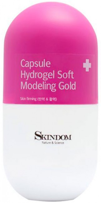 Skindom Hydrogel Soft Modeling Gold Гидрогелевая моделирующая маска с золотом, 1100 мл Skindom Hydrogel Soft Modeling Gold Гидрогелевая моделирующая маска с золотом, 1100 мл