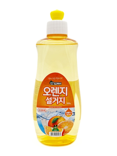 Sandokkaebi Гель для мытья посуды с ароматом Апельсина Orange Dish Detergent, 500 г