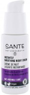 Sante Naturkosmetik Instantly Smoothing Night Cream Крем ночной интенсивно разглаживающий с чайным комплексом и био-экстрактом акмеллы, 30 мл