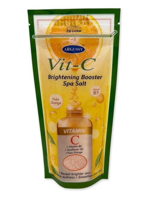 Argussy Солевой скраб для СПА "Сила витамина С" Vit-C Brightening Booster Spa Salt, 300 г
