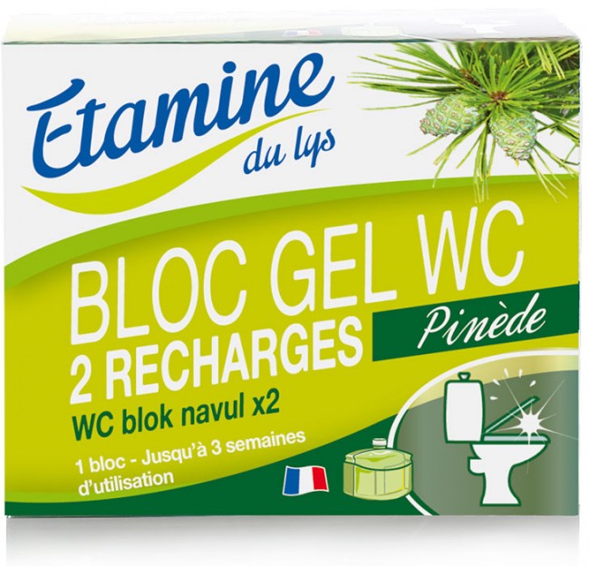 Etamine Du Lys Компактный блок-гель для обработки туалетов x2, 100 мл Etamine Du Lys Компактный блок-гель для обработки туалетов x2, 100 мл