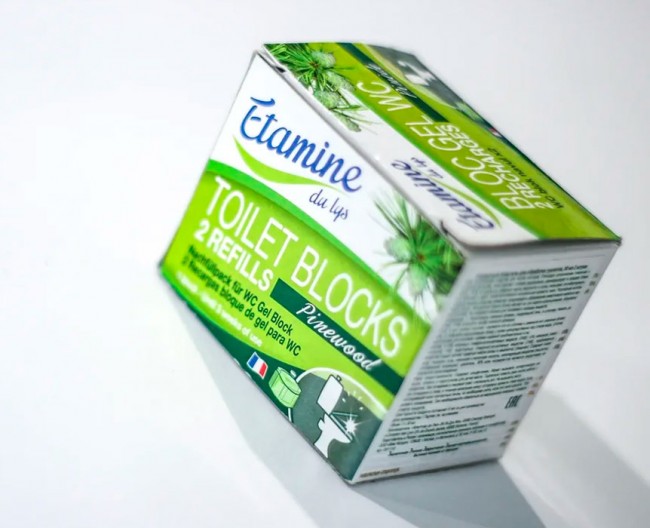 Etamine Du Lys Компактный блок-гель для обработки туалетов x2, 100 мл Etamine Du Lys Компактный блок-гель для обработки туалетов x2, 100 мл