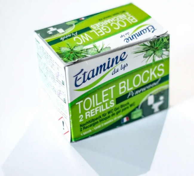 Etamine Du Lys Компактный блок-гель для обработки туалетов x2, 100 мл Etamine Du Lys Компактный блок-гель для обработки туалетов x2, 100 мл