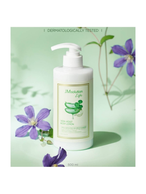 JMsolution Лосьон для тела с экстрактом алоэ вера Life Vera Violet Body Lotion, 500 мл