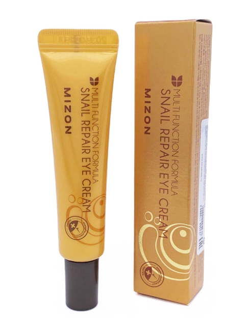 MIZON Крем для кожи вокруг глаз с экстрактом улитки Snail Repair Eye Cream, 15 мл MIZON Крем для кожи вокруг глаз с экстрактом улитки Snail Repair Eye Cream, 15 мл