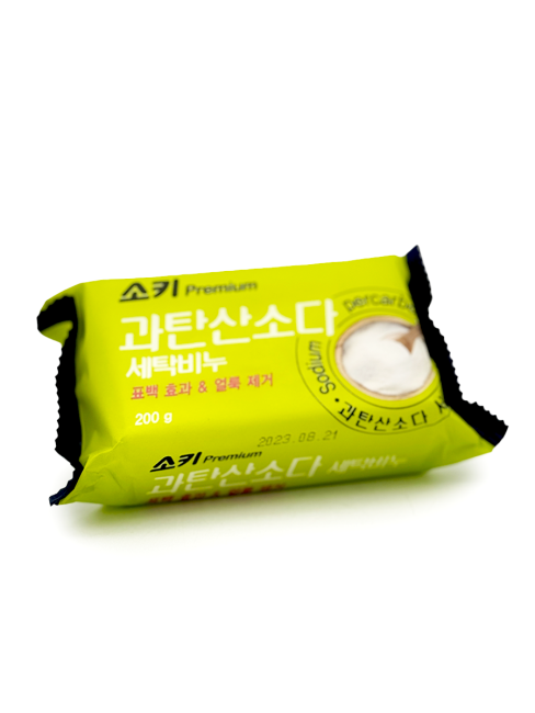 Mukunghwa Хозяйственное мыло с кислородным отбеливателем Premium Sodium Percarbonat, 200 г