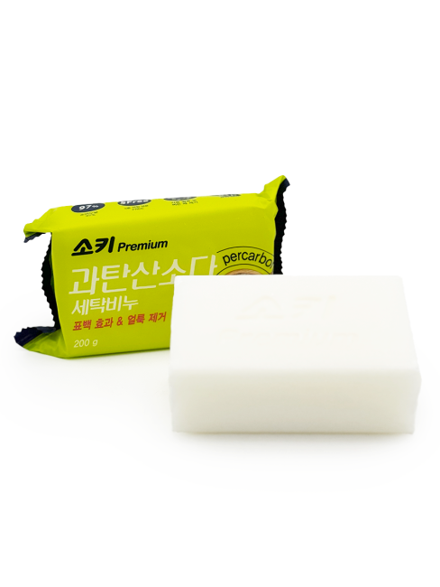 Mukunghwa Хозяйственное мыло с кислородным отбеливателем Premium Sodium Percarbonat, 200 г