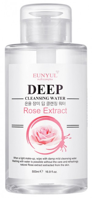 EUNYUL Очищающая вода с экстрактом Розы, 500 мл EUNYUL Очищающая вода с экстрактом Розы, 500 мл