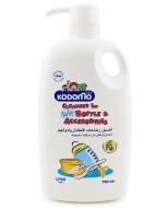 LION Средство для мытья бутылочек, сосок и аксессуаров Kodomo Cleanser for Baby Bottle & Accessories, 750 мл