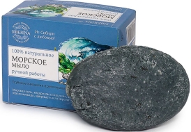 Siberina Натуральное мыло Морское, 90 г