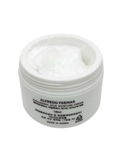 Alfredo Feemas Крем для лица с гиалуроновой кислотой увлажняющий Hyaluronic Acid Moisture Cream, 100 мл Alfredo Feemas Крем для лица с гиалуроновой кислотой увлажняющий Hyaluronic Acid Moisture Cream, 100 мл