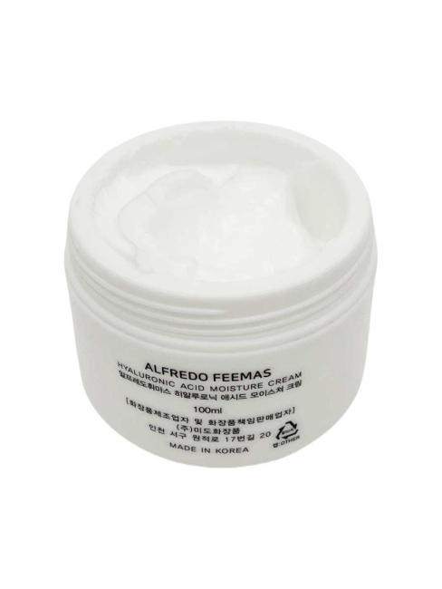 Alfredo Feemas Крем для лица с гиалуроновой кислотой увлажняющий Hyaluronic Acid Moisture Cream, 100 мл Alfredo Feemas Крем для лица с гиалуроновой кислотой увлажняющий Hyaluronic Acid Moisture Cream, 100 мл