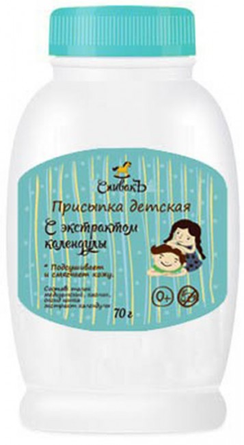 СпивакЪ Присыпка детская с экстрактом Календулы, 70 г СпивакЪ Присыпка детская с экстрактом Календулы, 70 г