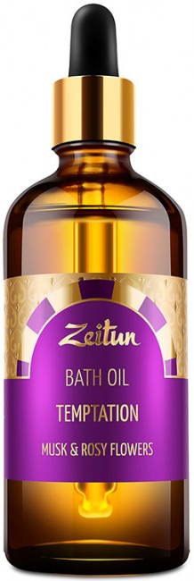 Zeitun Масло для ванны "Соблазн" с ароматом Мускуса и Розовых цветов, 100 мл Zeitun Масло для ванны "Соблазн" с ароматом Мускуса и Розовых цветов, 100 мл